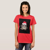 Suikereekhoorn Kerstmis T-shirt (Voorkant volledig)