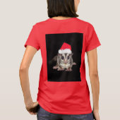 Suikereekhoorn Kerstmis T-shirt (Achterkant)