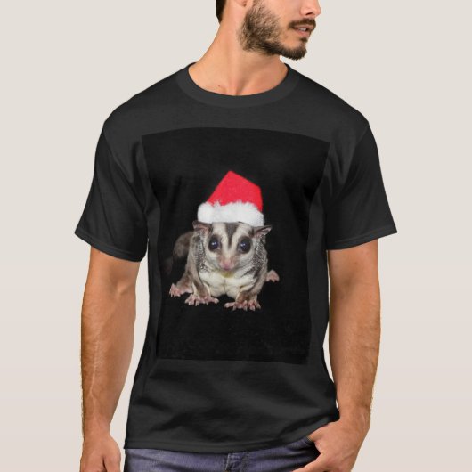 Suikereekhoorn Kerstmis T-shirt (Voorkant)