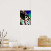 Suikereekhoorn met hoed Klein Poster (Keuken)