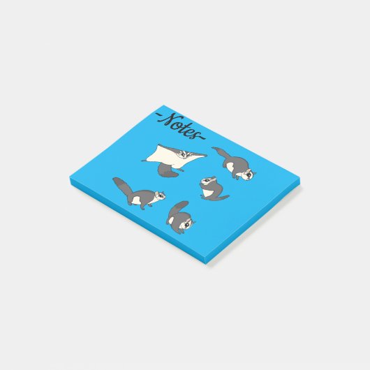 Suikereekhoorns Post-it® Notes (Schuin)