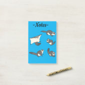 Suikereekhoorns Post-it® Notes (Op bureau)