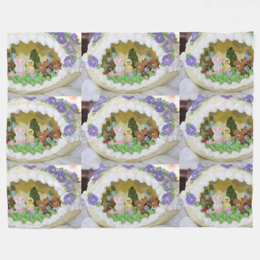 Suikerei Fleece Deken (Voorkant (Horizontaal))