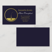 Suikerende ontharing Haartransplantaat Visitekaartje (Voorkant / Achterkant)