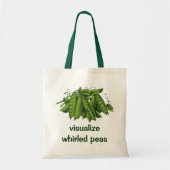  suikererwten, gezonde voedingsgroenten tote bag (Voorkant)