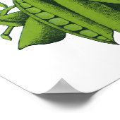  suikererwten, levensmiddelen, gezonde groenten poster (Hoek)