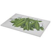 suikererwten, levensmiddelen, gezonde groenten snijplank (Hoek)