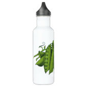  suikererwten, levensmiddelen, gezonde groenten waterfles  (Links)