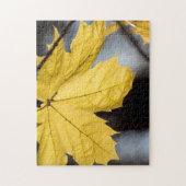 Suikeresdoorn, herfst legpuzzel (Verticaal)