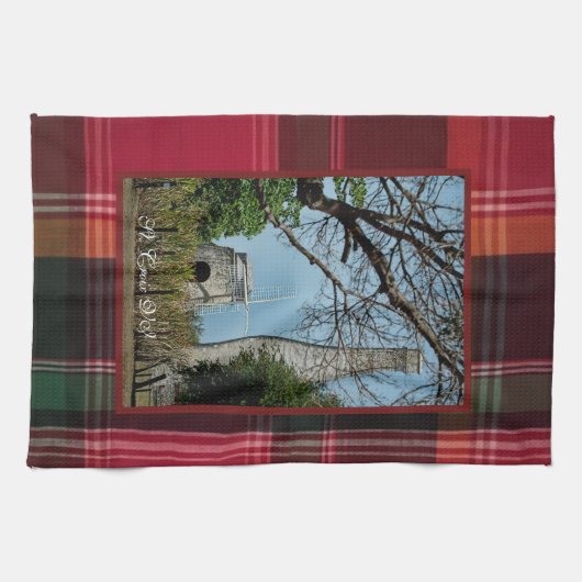 suikerfabriek op de Maagdeneilanden Theedoek (Horizontaal)