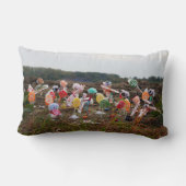 Suikerfeest oogstende Fubby's. Kussen (Achterkant)