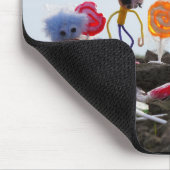 Suikerfeest oogstende Fubby's. Muismat (Hoek)