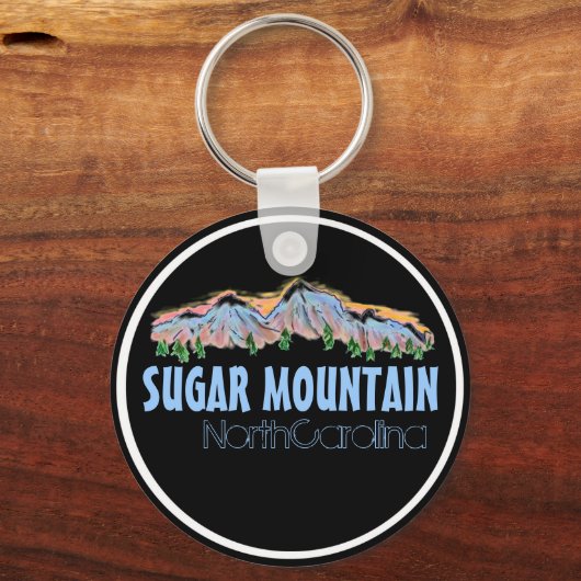 Suikergebergte in North Carolina: sleutelhanger (Voorkant)