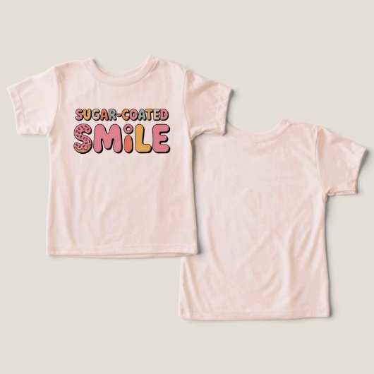 Suikergecoate glimlach | donut (Ontwerp Voorkant & Achterkant)