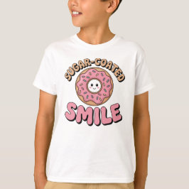 Suikergecoate glimlach | Donut Kinder T-shirt
