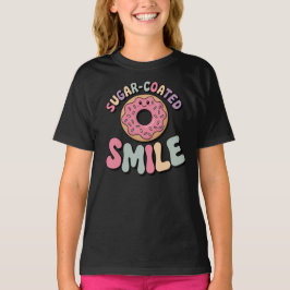 Suikergecoate glimlach | Donut Kinder T-shirt