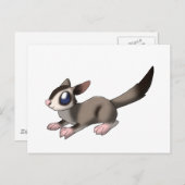 Suikerglider Briefkaart (Voorkant / Achterkant)