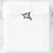 Suikerglider Ronde Sticker (Tas)