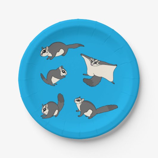 Suikergliders Papieren Bordje (Voorkant)