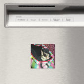 Suikerglijder die een Pet draagt Magneet (Insitu (Vaatwasser))