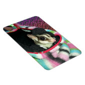 Suikerglijder die een Pet draagt Magneet (Rechterzijde)