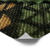 Suikerglijder die een Pet draagt Poster (Hoek)