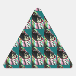 Suikerglijder die een Pet draagt Sticker