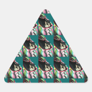 Suikerglijder die een Pet draagt Sticker