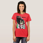 Suikerglijder die een Pet draagt T-shirt (Voorkant volledig)