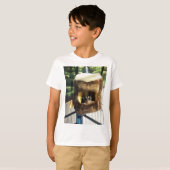 Suikerglijder in boerenveer t-shirt (Voorkant volledig)