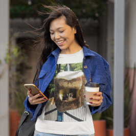 Suikerglijder in boerenveer t-shirt