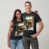 Suikerglijder in boerenveer t-shirt (Unisex)