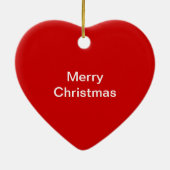 Suikerglijder in Oranje plakband Keramisch Ornament (Achterkant)