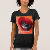 Suikerglijder in Oranje plakband T-shirt (Voorkant)