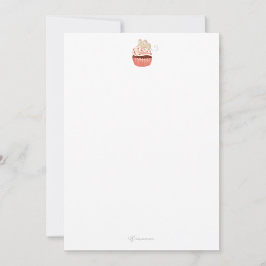 Suikergoed Reuzenhuis van Peperkoek Bedankkaart (Achterkant)