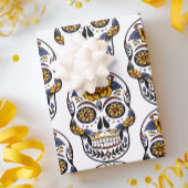 Suikerhalloween dag van de dood inpakpapier vel