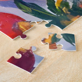 Suikerhart Prettig Kerstfeest Legpuzzel (Zijkant)