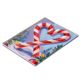 Suikerhart Prettig kerstfeest Notitieboek (Linkerzijde)