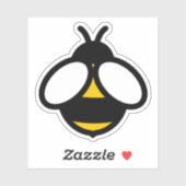 Suikerhoningbij, hommel sticker (Vel)