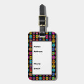 Suikerhuid Bagagelabel (Voorkant verticaal)