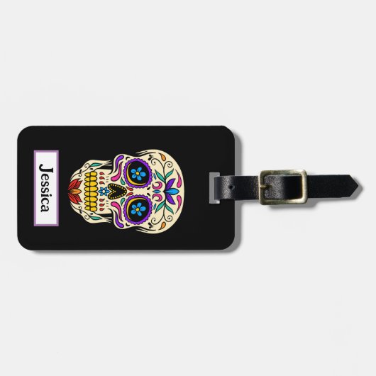 Suikerhuid Bagagelabel (Voorkant horizontaal)