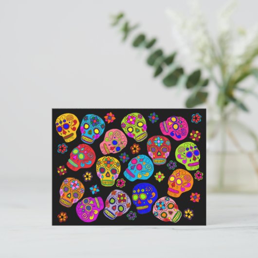 Suikerhuid Briefkaart (Staand voorkant)