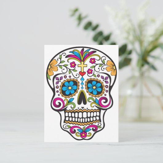 Suikerhuid Briefkaart (Staand voorkant)