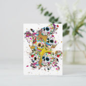 Suikerhuid Briefkaart (Staand voorkant)