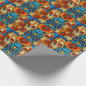 Suikerhuid Cadeaupapier (Hoek)