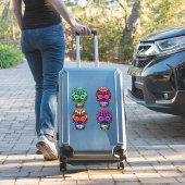 Suikerhuid | Dag van de dood | Grootte Sticker (Koffer Insitu)