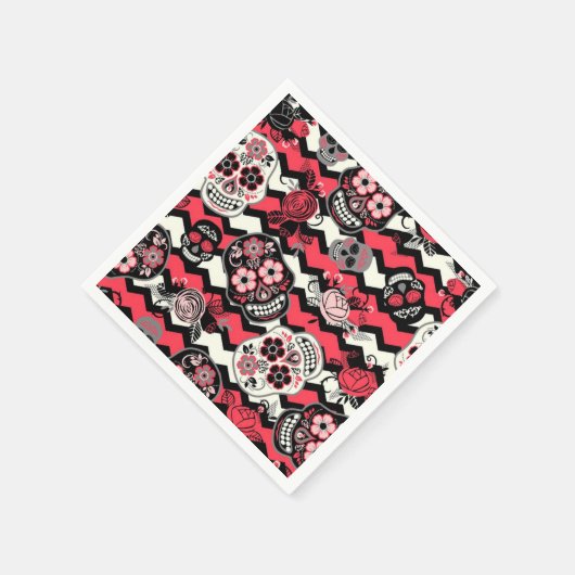 Suikerhuid en -bloem servet (Hoek)