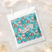 Suikerhuid en -kruiken Turquoise ID725 Bedankzakje (Geknipt)