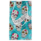 Suikerhuid en -kruiken Turquoise ID725 Klein Cadeauzakje (Voorkant)