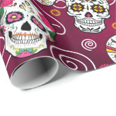 Suikerhuid en -robben Red ID725 Cadeaupapier (Rol Hoek)